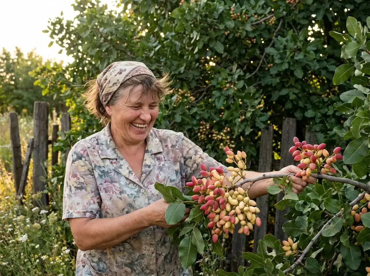 Посадка фісташки
